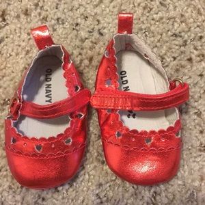 Infant girl crib shoes
